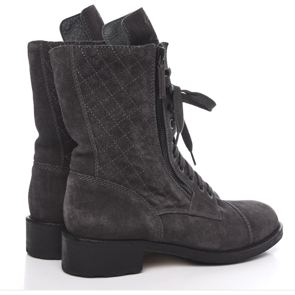 Chanel Combat Boots - Picture 4 of 12
